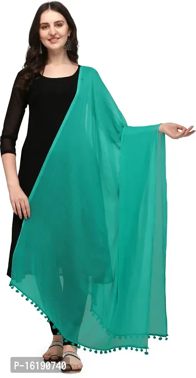 Stylish Fancy Chiffon Dupattas For Women-thumb0