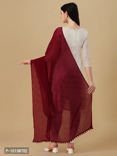 Stylish Fancy Chiffon Dupattas For Women-thumb3