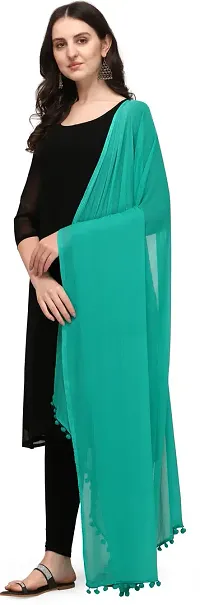 Stylish Fancy Chiffon Dupattas For Women-thumb2