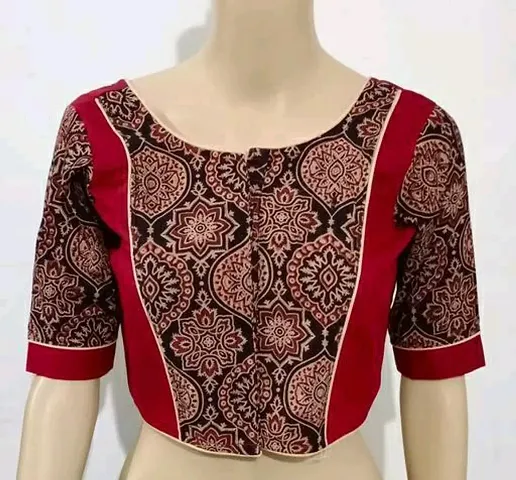 Reliable Ethnic Prints Stitched Blouses For Women