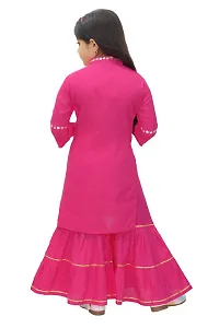 Girls Festive  Party Kurta and Palazzo Set-thumb1