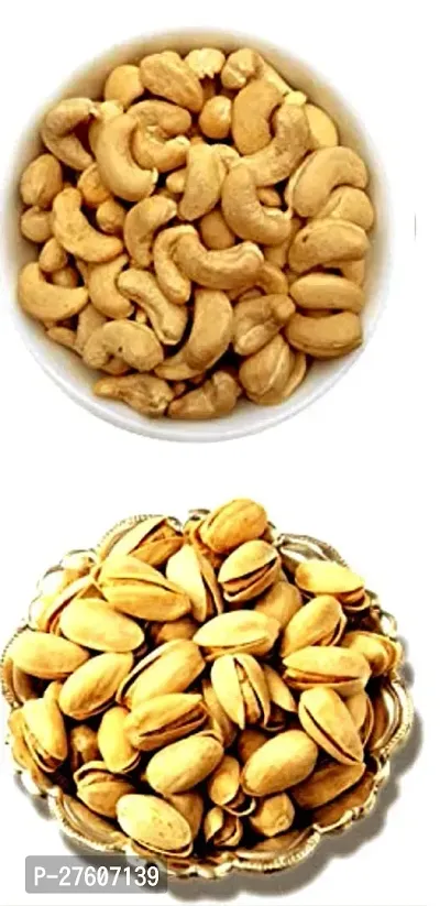 Combo Pack Of 500 Gms Premium Split Cashews With Pistachios | 2X250-thumb3