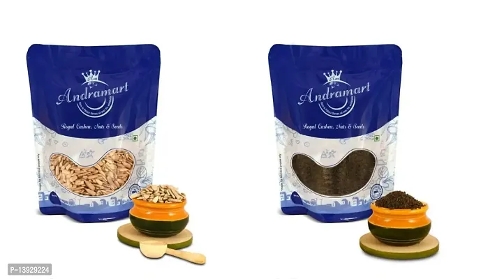 Andramart Raw Sunflower And Basil  Mixed Combo Seeds 1000 Gm