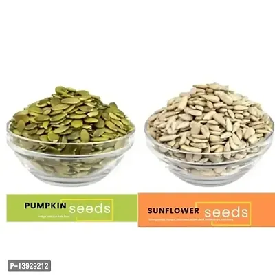 Andramart Raw Pumpkin And Sunflower Mixed Combo Seeds 1000 Gm-thumb2