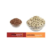 Andramart Raw Flax And Sunflower  Mixed Combo Seeds 500 Gm-thumb2
