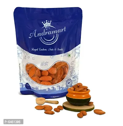 AndraMart Solitaire Almonds  500gm-thumb0