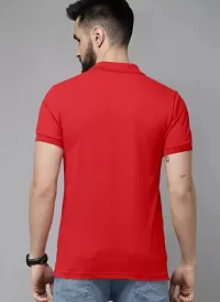 Classic Cotton Blend Solid Tshirt for Men-thumb2