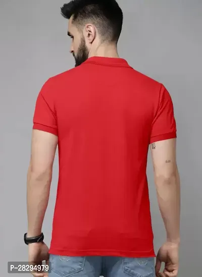 Classic Cotton Blend Solid Tshirt for Men-thumb3