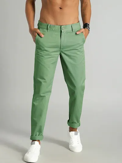 Stylish Cotton Solid Trouser For Men At Best Price