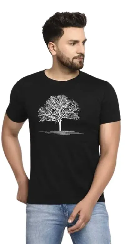 Stylish Fancy Tree Tshirt For Men Pack Of 1