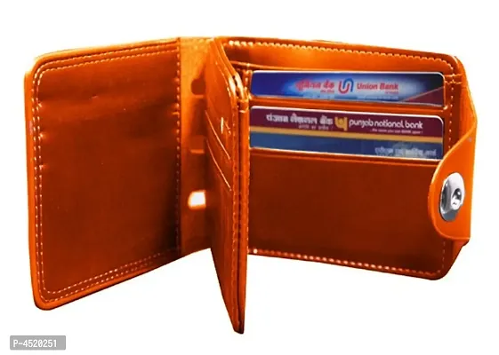 fashlook tan brown fashlook megnet wallet for men-thumb2