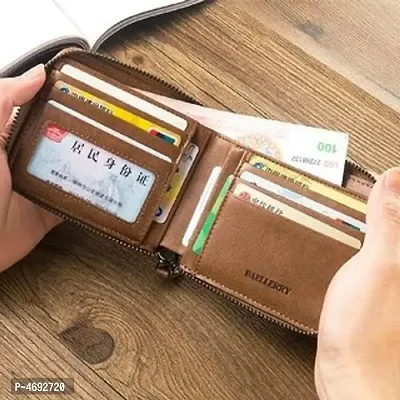 Trendy PU zipper Wallet for Men-thumb2