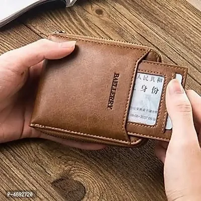 Trendy PU zipper Wallet for Men-thumb3