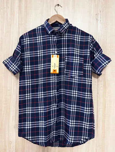 Freaks NavyRed Check Shirt