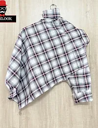 Nikline Grey Double Pocket Patch Shirt-thumb1