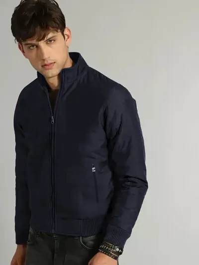 Stylish Fluffy Full Sleeve Jacket For Men