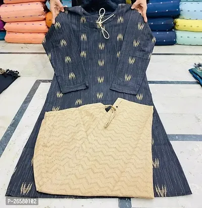 KHADI KURTA SET-thumb0