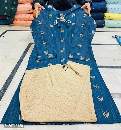 Khadi kurta set-thumb0