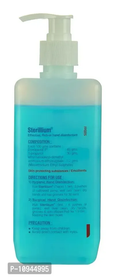 Raman and Weil Pvt. Ltd Sterillium Hand Sanitizer - 500 Ml (Blue)-thumb3
