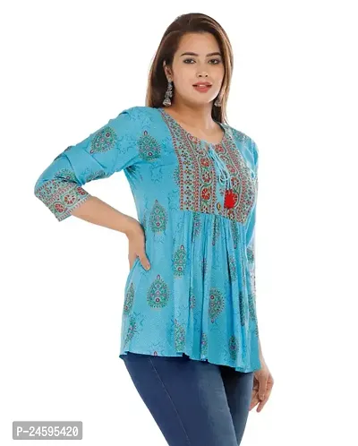 Elegant Rayon Top For Women