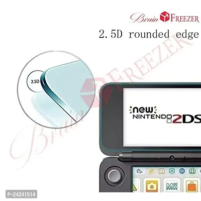 Brain Freezer [9H]Anti-Fingerprint[Anti-Bubble] HD Clear Tempered Glass Screen Protector for Nintendo 2DS XL 2017-thumb3