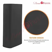 Brain Freezer Silicone Soft Cover Case Compatible with Mi Boost Pro Power Bank (Black, 30000 mAh) (Device Not Included)-thumb1