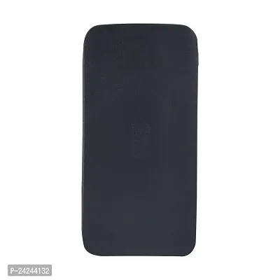 Brain Freezer Silicon Soft Cover Case Compatible with Redmi Power Bank 10000 mAh [Device Not Included] (Black)