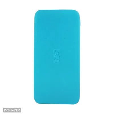 Brain Freezer Silicon Soft Cover Case Compatible with Redmi Power Bank 10000 mAh (Blue) [Device Not Included]