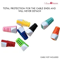 Brain Freezer Universal Data Cable Protector Compatible for iPod/iPhone/Samsung/Android USB/Cables (Multicolour, Set of 32)-thumb4