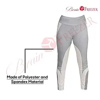 Brain Freezer Women's Stretch Fit Polyester Leggings (JULY20_FBA_WORKOUTPRINTEDLEGGINGS_L_WHT_White_L)-thumb3