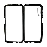 Brain Freezer Bumper Case with Clear Back Hard Panel Protective Case Cover Compatible with Samsung Galaxy A7 Black-thumb1