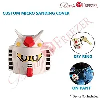 Brain Freezer Transformer Design Soft Silicon case Cover with Keychain Compatible with Airpods 2 and 1 Only (Not Compatible with Boat, Petron, Earpods, Realme Air Buds, Airpods Pro, Airpod 3)-thumb4