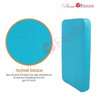 Brain Freezer Silicon Soft Cover Case Compatible with Redmi Power Bank 10000 mAh (Blue) [Device Not Included]-thumb1