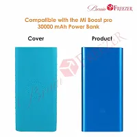 Brain Freezer Silicon Soft Case Compatible with Mi Power Bank 3i 10000 mAh/Mi Wireless Power Bank 10000 mAh (Blue)-thumb3