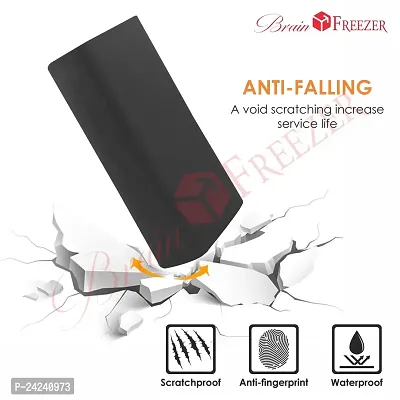 Brain Freezer Silicone Soft Cover Case Compatible with Mi Boost Pro Power Bank (Black, 30000 mAh) (Device Not Included)-thumb5