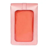 Stylish Peach PU Solid Sling Bags For Women-thumb2