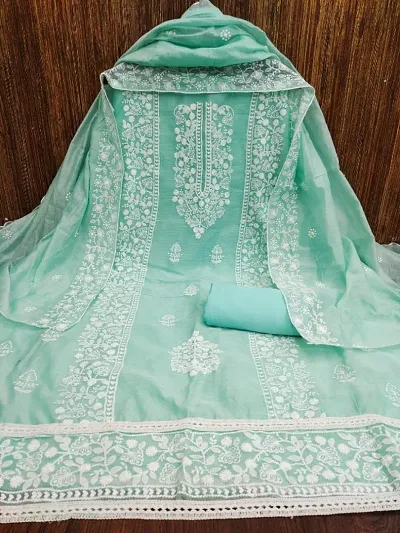 Fancy Modal Unstitched Dress Material with Dupatta