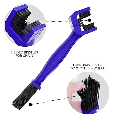 Effortless Chain Care: Premium Bike Chain Cleaning Brush - Deep Clean  Protect Your Drivetrain
