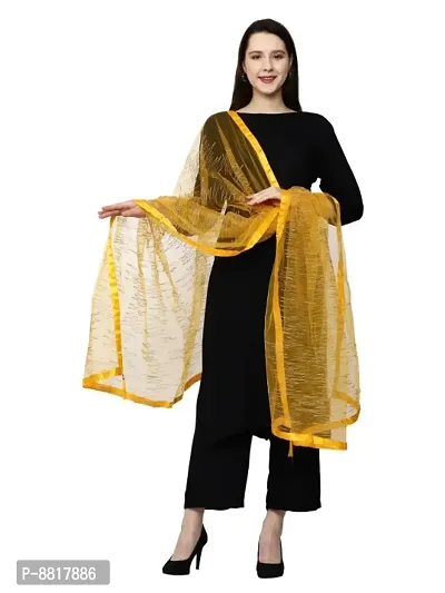 Classic Net Sequined Dupattas for Women-thumb4