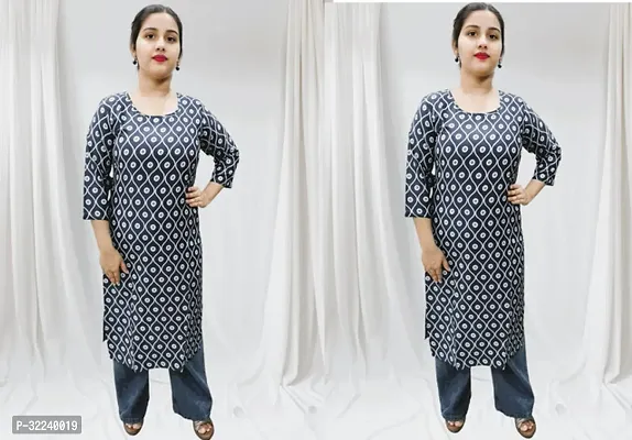 Beautiful Cotton Printed Kurta Pack Of 1