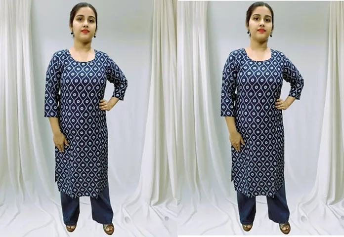 Beautiful Cotton Printed Kurta Pack Of 1