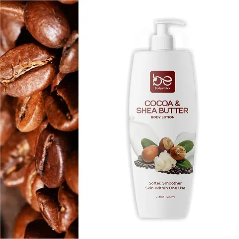 Natural and Skin Care Cocoa and Shea Butter  Body Lotion for All Skin Types (400ml)