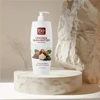 Natural and Skin Care Cocoa and Shea Butter  Body Lotion for All Skin Types (400ml)-thumb2