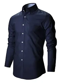 Blue dove Men's Cotton Casual Shirt Full Sleeves-thumb1