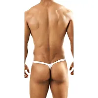 flirty touch Free Size Black Thong Mens Lingerie - ML-07002 (Free Size, White)-thumb1