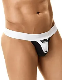 flirty touch Free Size Black - White Costume Mens Lingerie - 07901-BK-thumb2