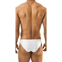 flirty touch Free Size Black Brief Mens Lingerie - ML-07001 (Free Size, White)-thumb2