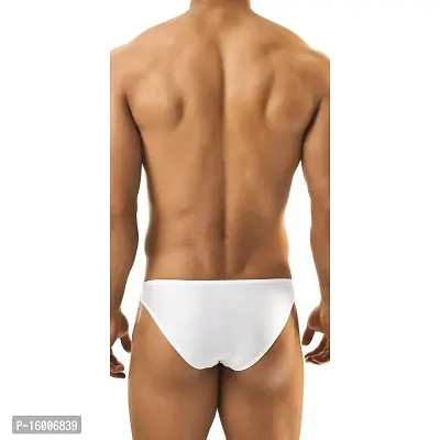 flirty touch Free Size Black Brief Mens Lingerie - ML-07001 (Free Size, White)-thumb3