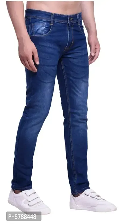 Men's Regular Fit Denim Jeans-thumb2