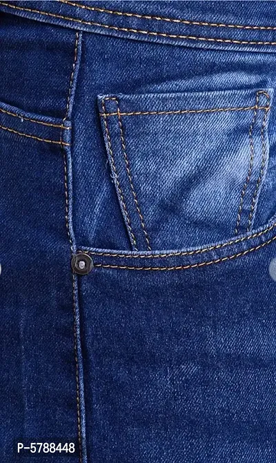Men's Regular Fit Denim Jeans-thumb3